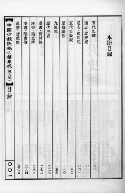中国少数民族古籍集成 汉文版PDF