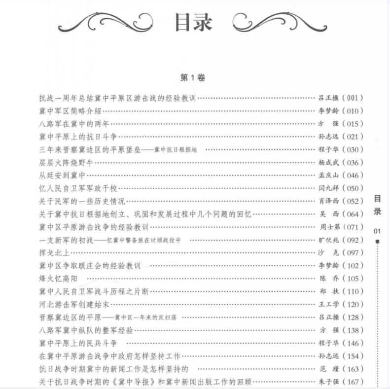 冀中人民抗日斗争文集PDF